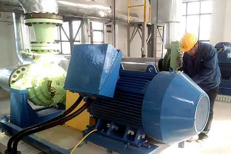 KPP系列化工流程泵在新疆獨山子石化公司使用現場