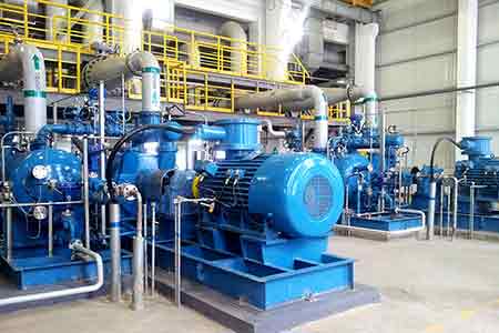 肯富來液環機組在新疆中泰化學使用現場