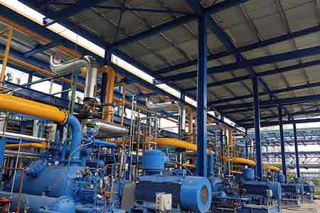 肯富來液環泵機組在重慶華峰聚酰胺有限公司己二腈項目使用現場