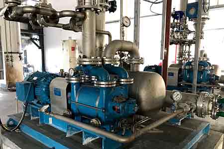 肯富來液環泵機組在珠海萬通特種工程塑料有限公司