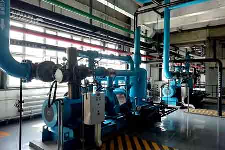 肯富來液環泵機組在延吉熱電廠使用現場