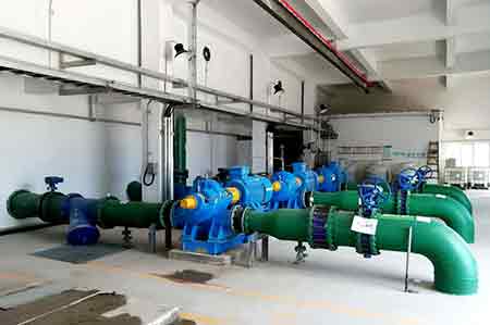 KPS系列單級雙吸離心泵在赤峰廣鋼使用現(xiàn)場