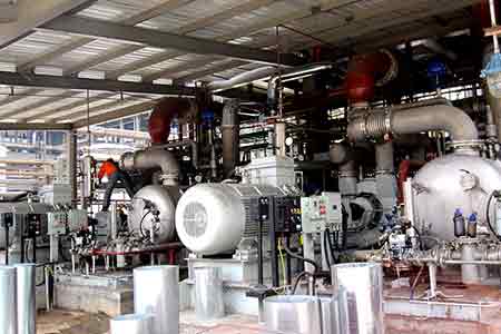 肯富來液環(huán)泵機(jī)組在攀枝花鋼鐵廠使用現(xiàn)場