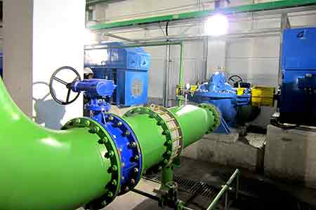 KPS系列單級雙吸離心泵在林德工程（杭州）有限公司太鋼比西歐氣體項目使用現(xiàn)場