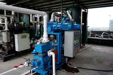 肯富來液環(huán)泵機(jī)組在東莞邁科（鋰電池廠）使用現(xiàn)場(chǎng)