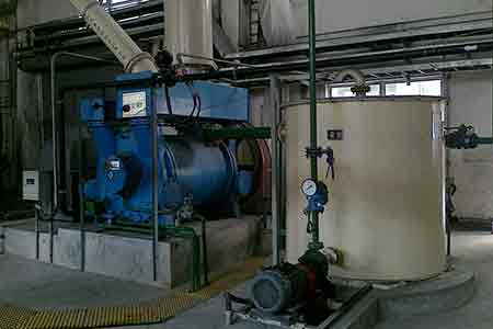 肯富來液環泵機組在康平熱電脫硫使用現場